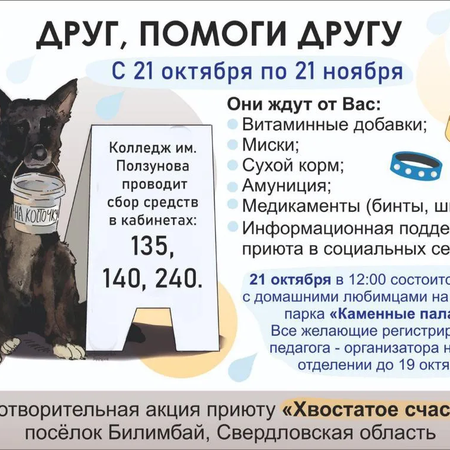 Друг, помоги другу!